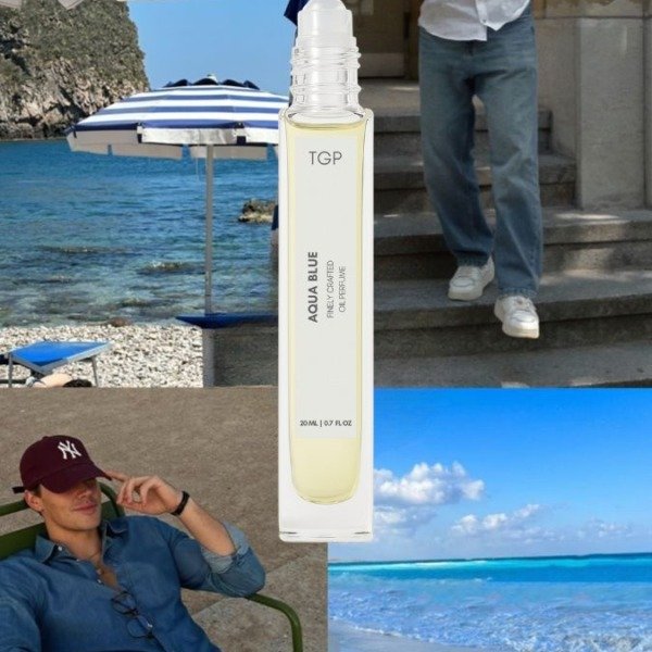Aqua Blue moodboard