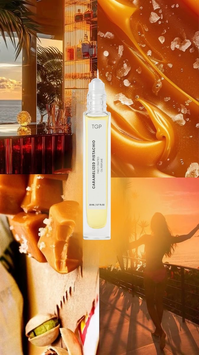 Caramelized Pistachio moodboard