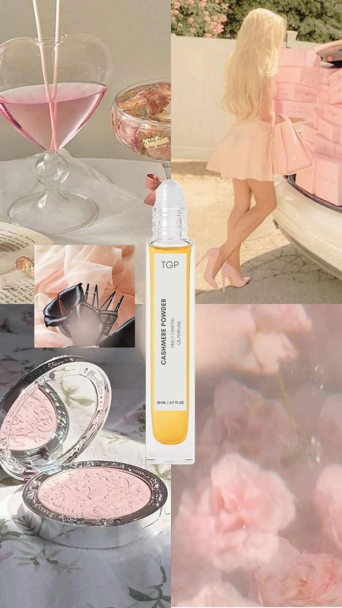 Cashmere Powder moodboard