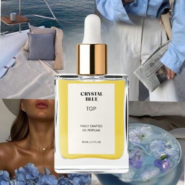 Crystal Blue moodboard