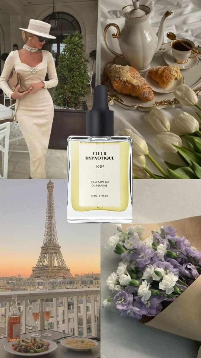 Fleur Hypnotique moodboard