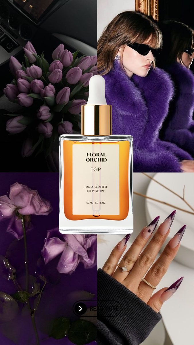 Floral Orchid moodboard
