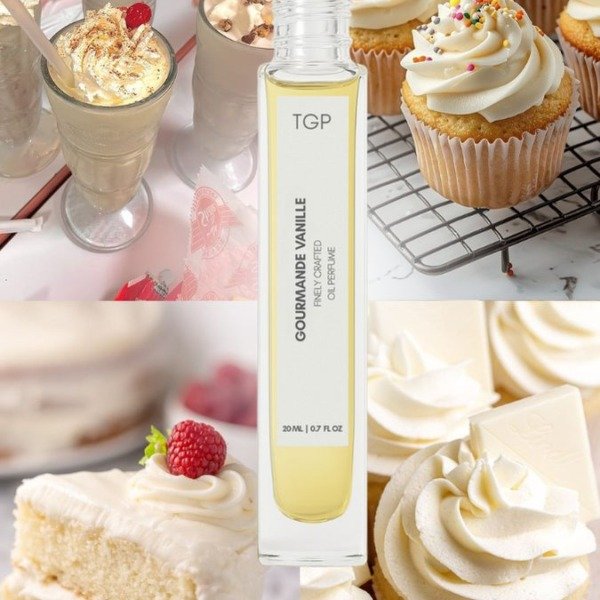 Gourmande Vanille moodboard