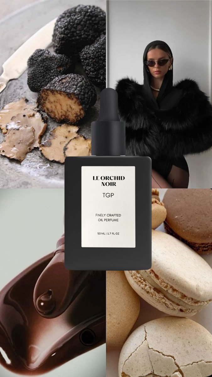 Le Orchid Noir moodboard