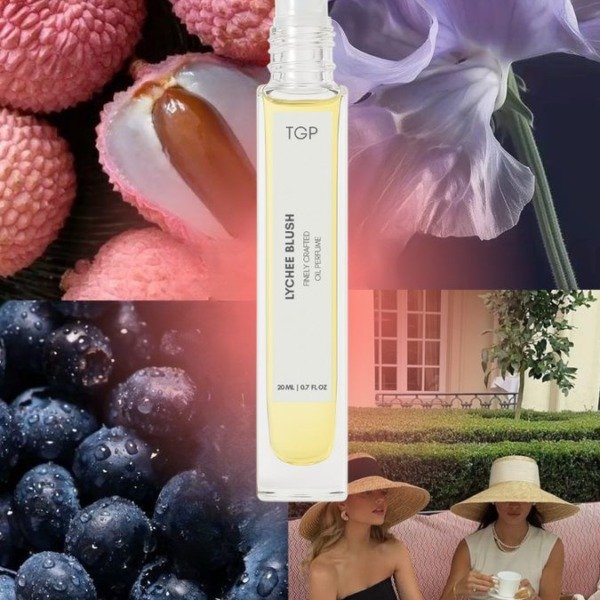 Lychee Blush moodboard