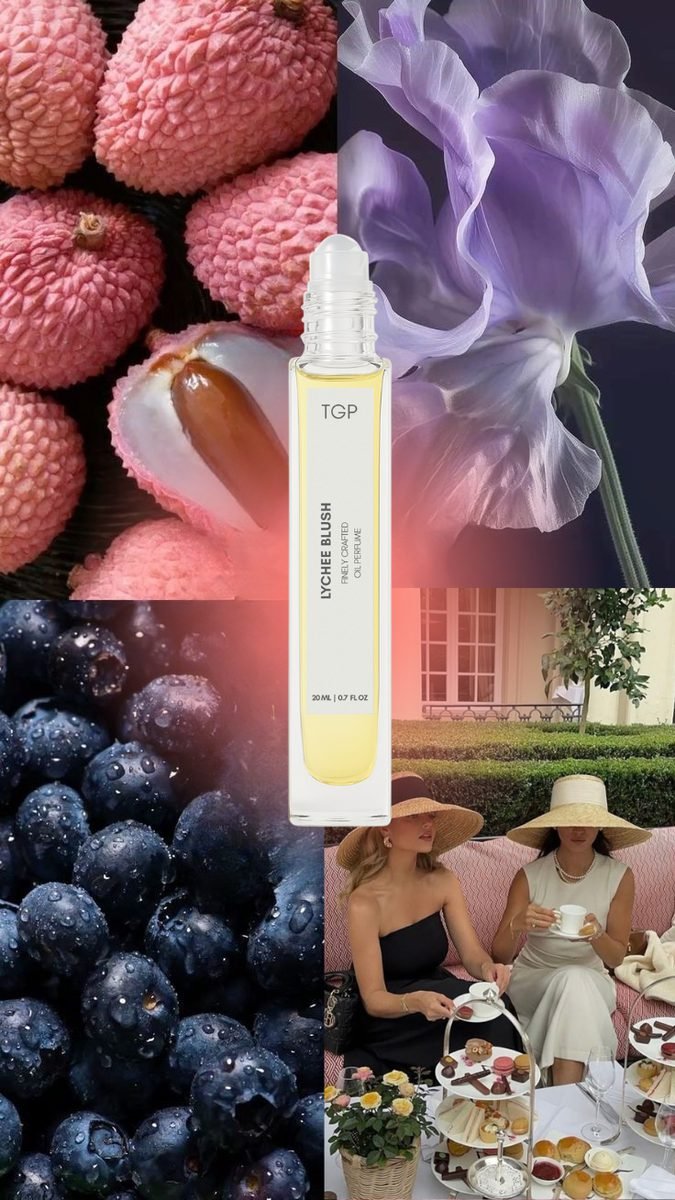 Lychee Blush moodboard