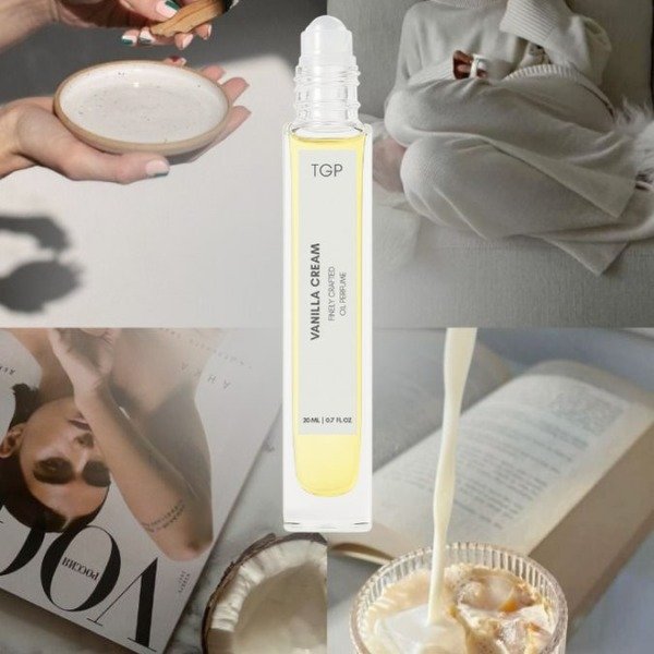 Vanilla Cream moodboard