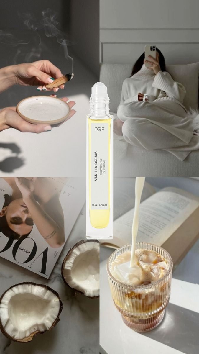 Vanilla Cream moodboard