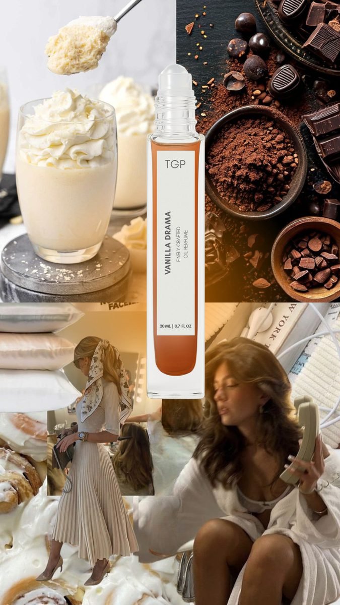 Vanilla Drama moodboard