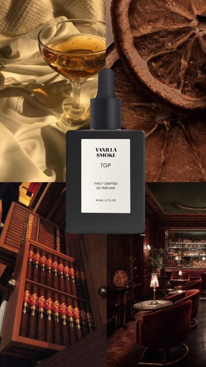 Vanilla Smoke moodboard